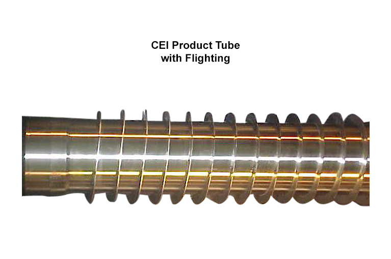 Carmel Engineering - CEI Product Tube with Flighting